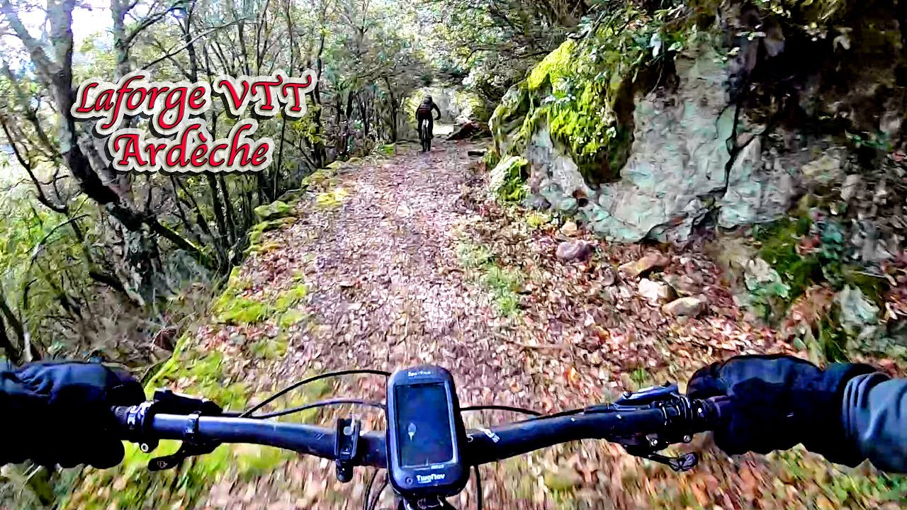 4. St Fortuna, les 3 descentes vtt (Ardèche)