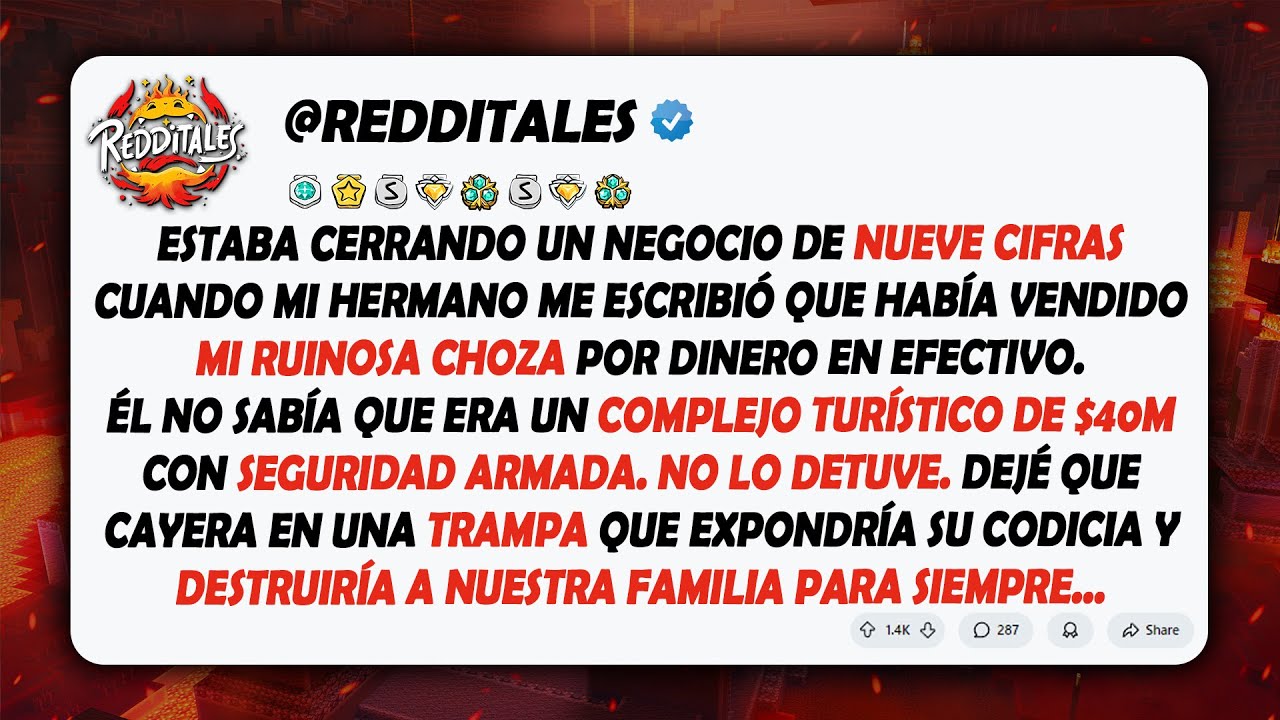 Mi hermano vendió mi 