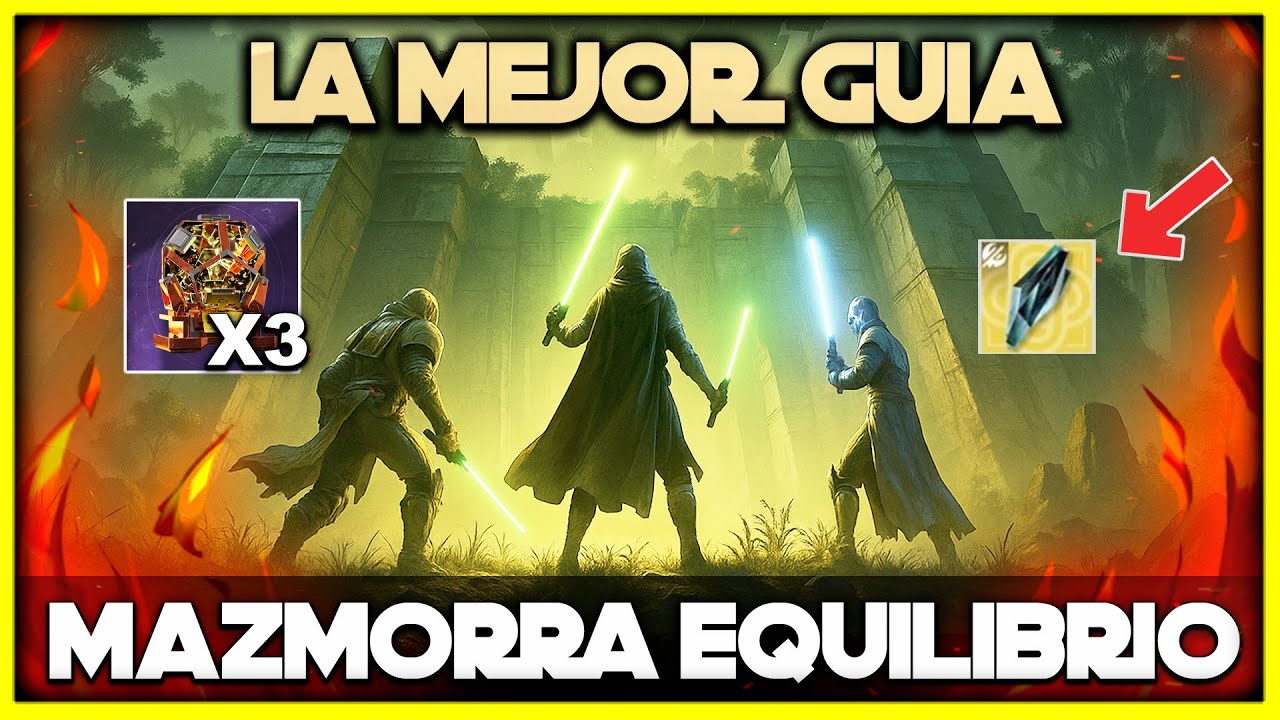 Guia 100% COMPLETA - MAZMORRA “Equilibrio” (coleccionables) 