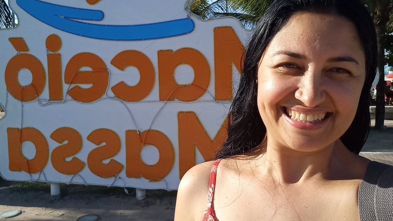 Marco dos corais, praia de Ponta verde Maceió AL 🌴 #turistando #maceióalagoas 