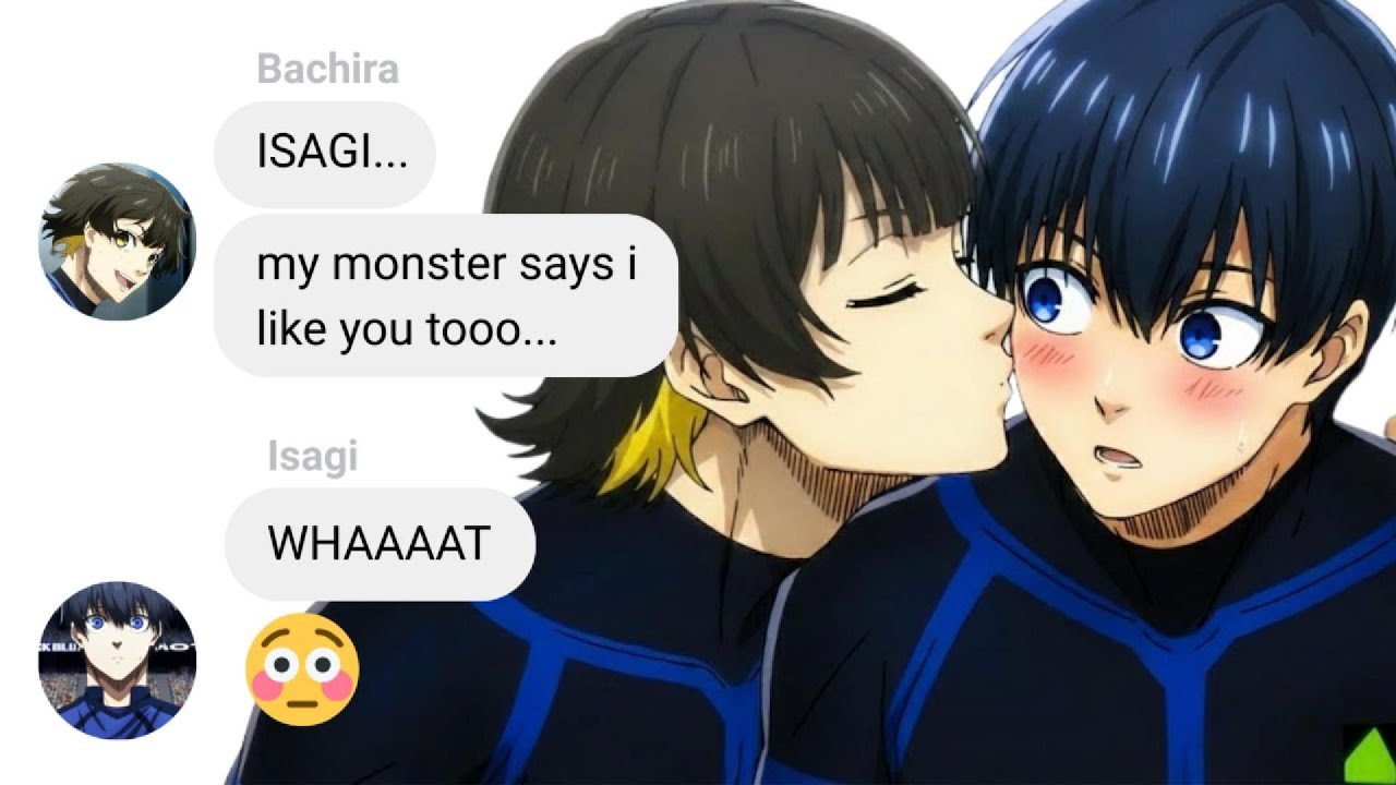 If Isagi Had a Crush on Bachira - PART 2 (BACHISAGI?!!) | Blue Lock Text Story