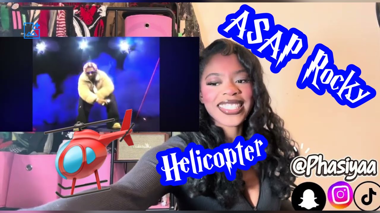 ASAP Rocky- Helicopter | German Girl Reacts 