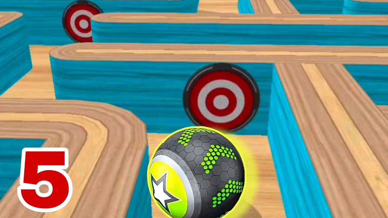 Going Balls, SpeedRun, Going Balls Portal Run Gameplay Level 5 