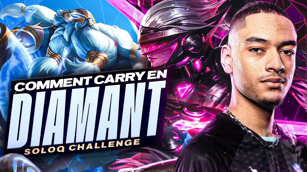 Comment IMPACTER et 1VS9 ses games en DIAMANT avec FIORA ! ( SoloQ Challenge )