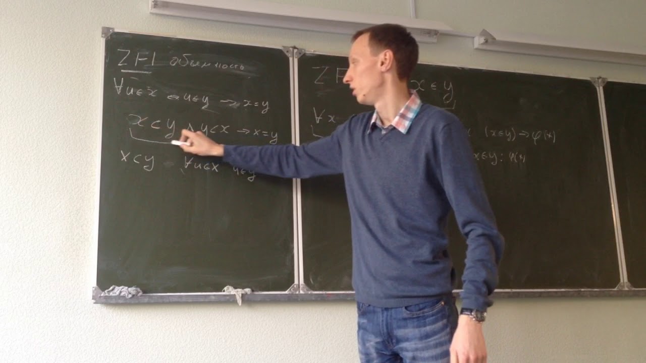 Аксиоматика ZF | Владимир Черкасов