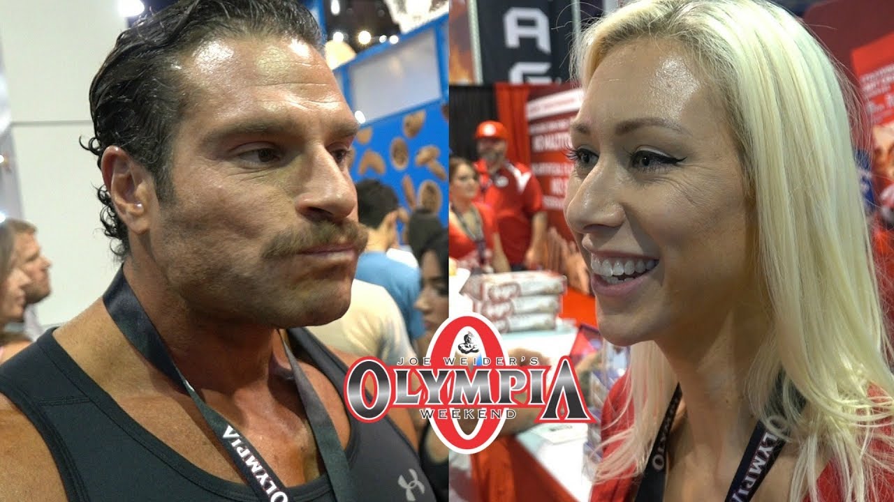 David auf der OLYMPIA Expo in #vegasbaby