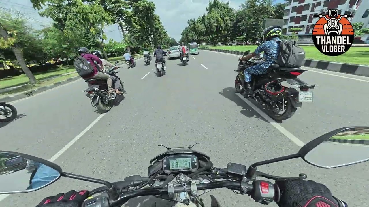 Dhaka | Manik Mia Ave to Jahangir Gate Road view | Thandel Vloger