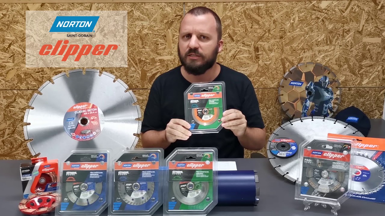 Product review -  Norton Clipper 4” diamond blades
