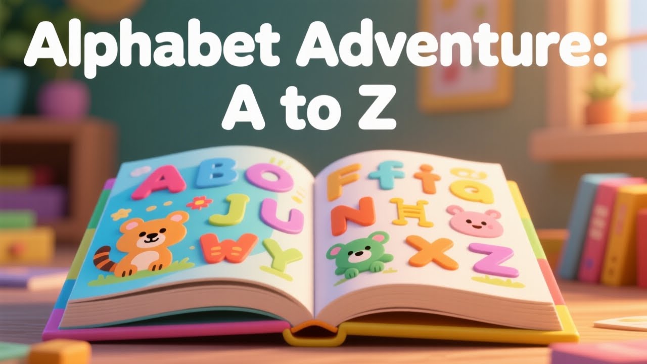 Alphabet Adventure A to Z | ABC Learning for Kids