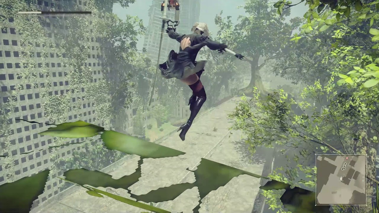 NieR:Automata 2B Long Jump