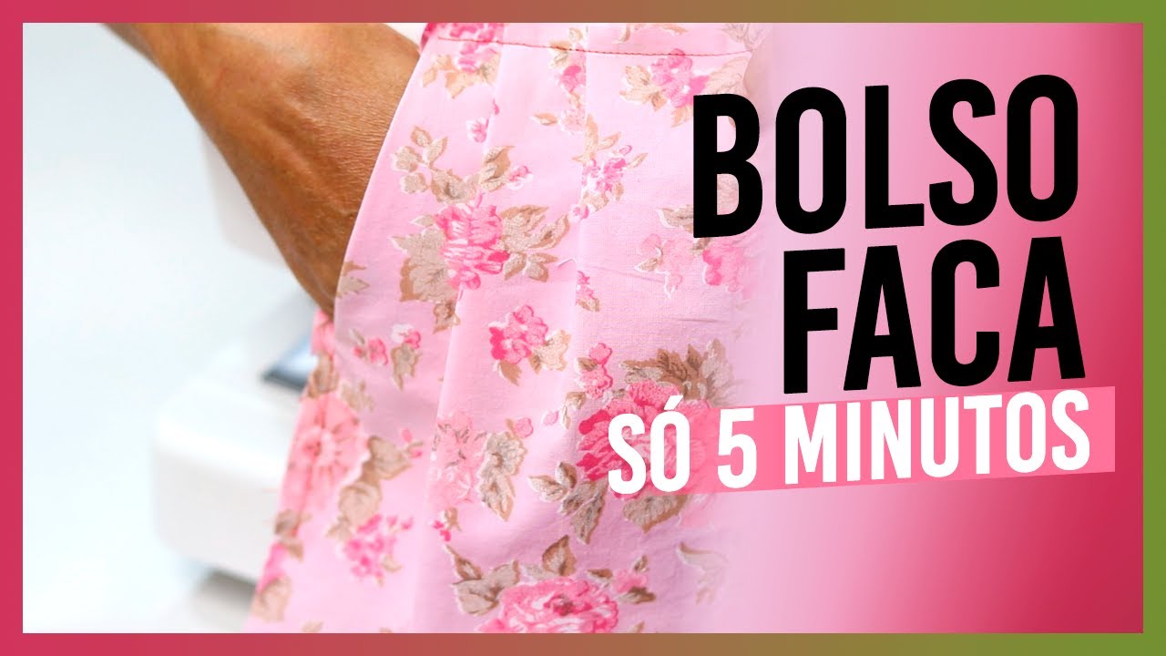 Um BOLSO FACA Perfeito Em Minutos