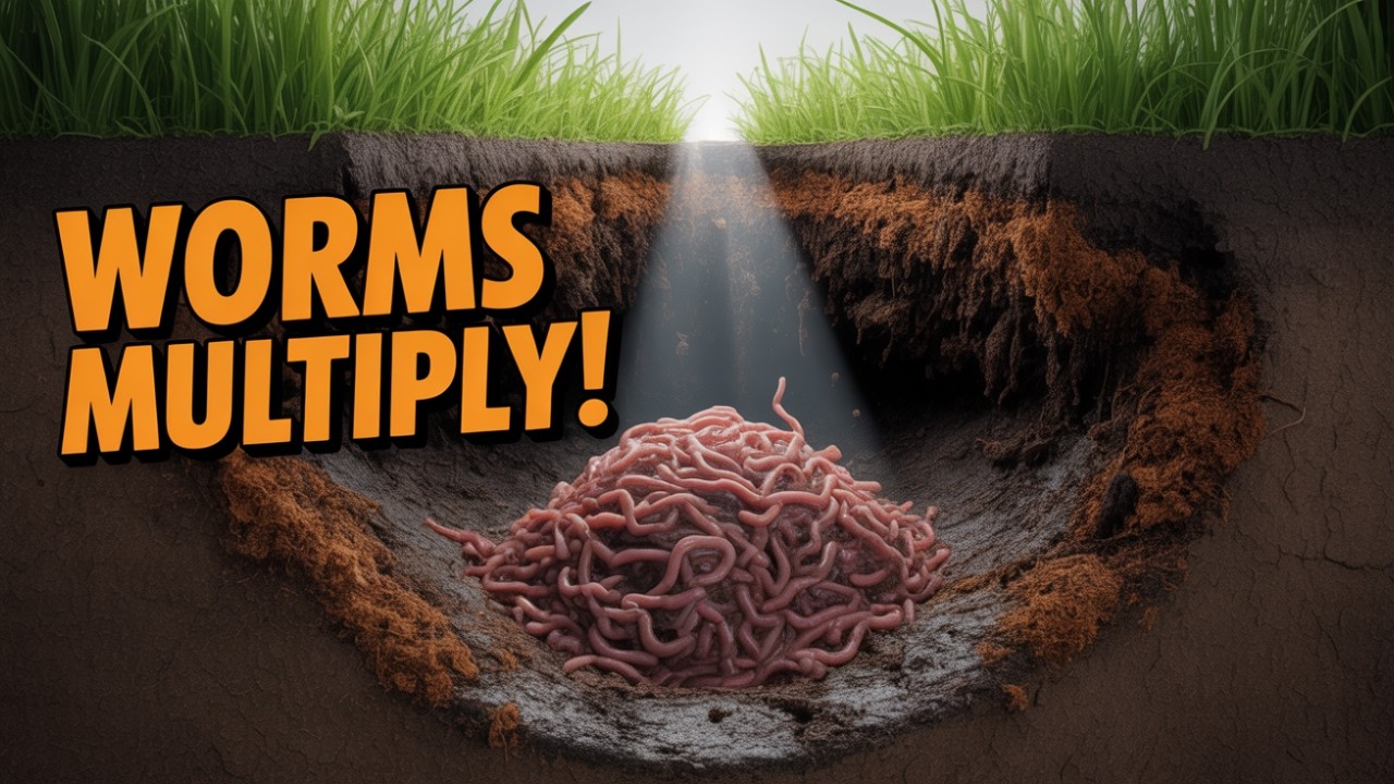 Drop This in Your Soil and Watch Worms Explode in Numbers