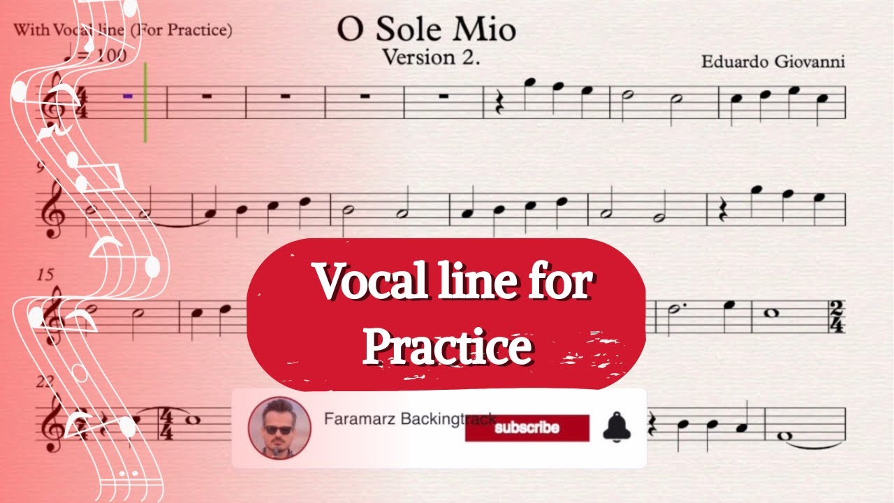O Sole Mio V.2 - Eduardo Giovanni | Sheet music for Practice