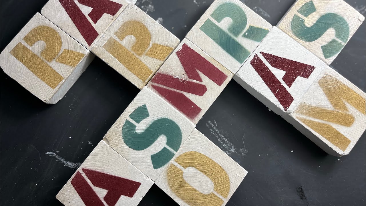 A Game of Scrabble Anyone | Gymchalk Asmr | Satisfying
