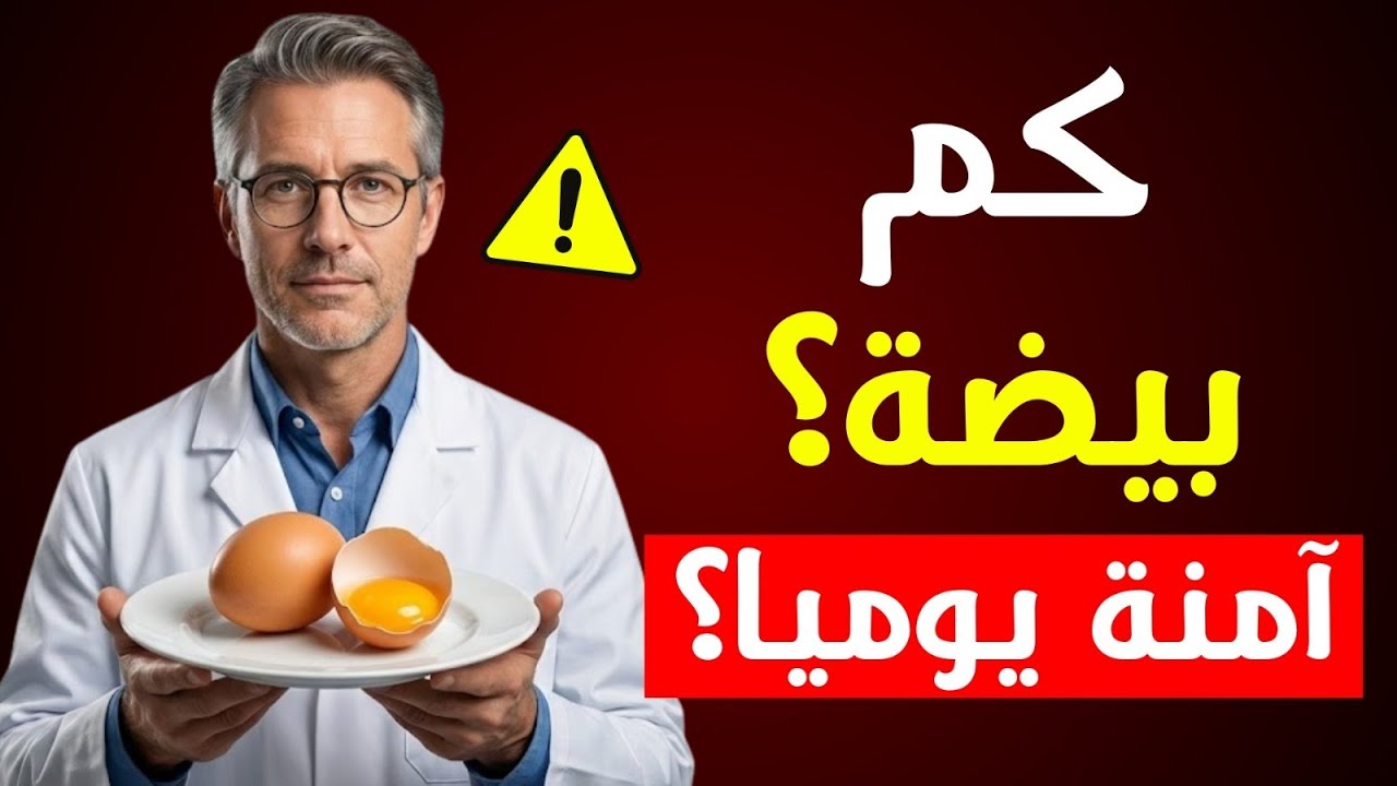 كم عدد البيض الذي يمكن تناوله يوميًا دون مخاطر؟ طبيب يكشف الحقيقة الصادمة.