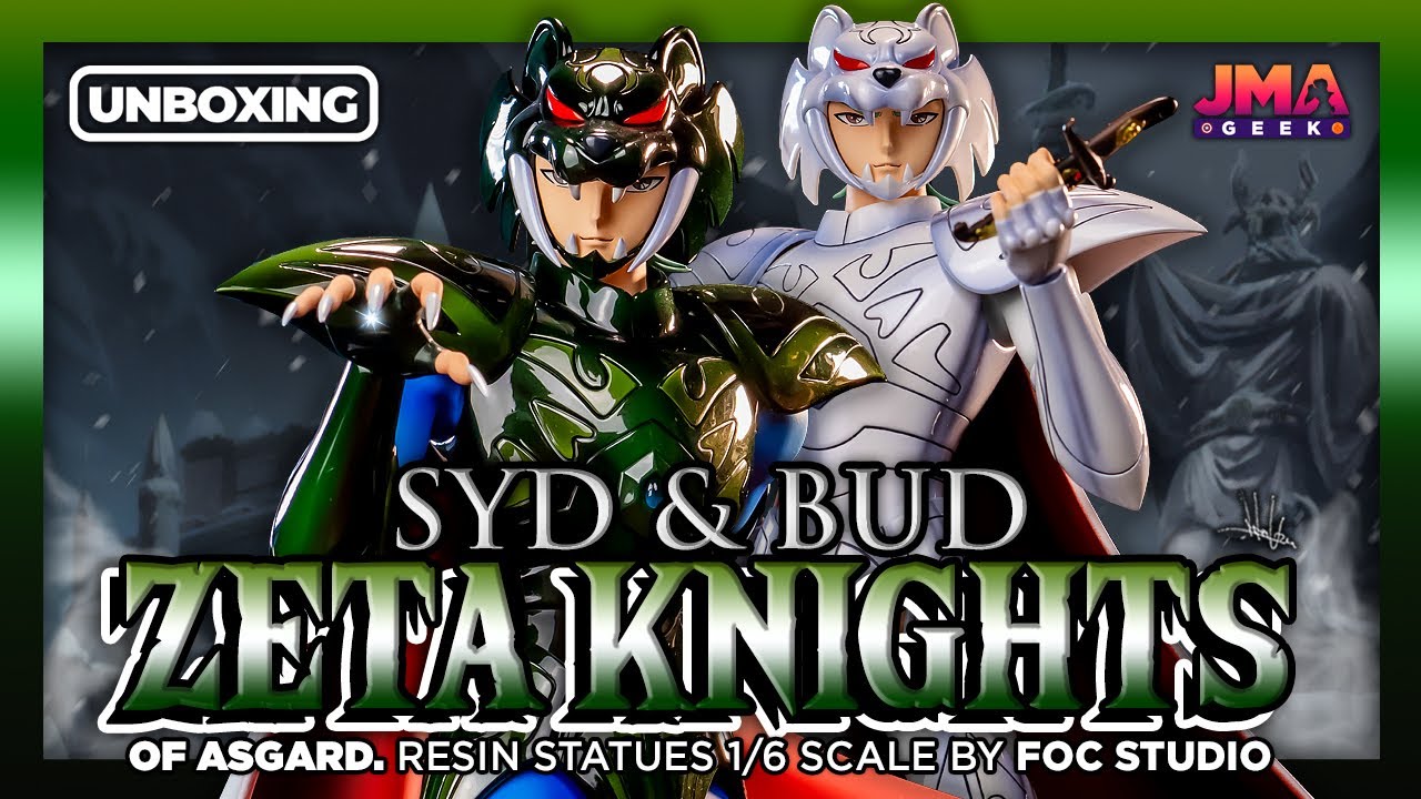 ❄️SAINT SEIYA: SYD & BUD Knights of Zeta 1/6 by FOC Studio | UNBOXING | Out of the Box & TRAILER