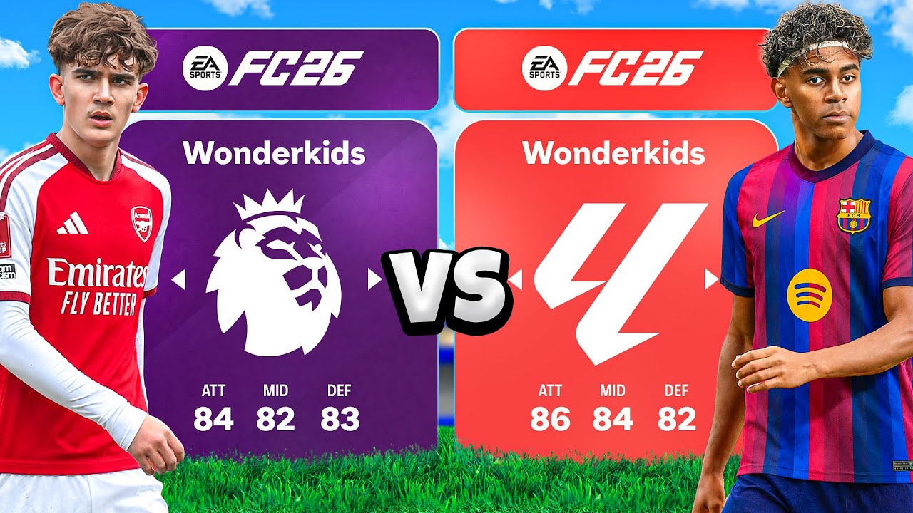 PREM vs. LA LIGA Wonderkids... 