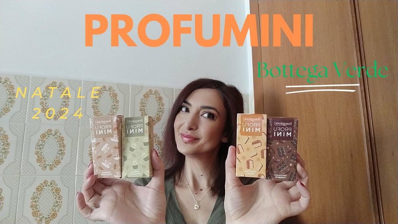 🎅PROFUmini BOTTEGA VERDE COCCOLOSI...NATALE 2024 + ACQUISTI #bottegaverde #natale #profumilowcost