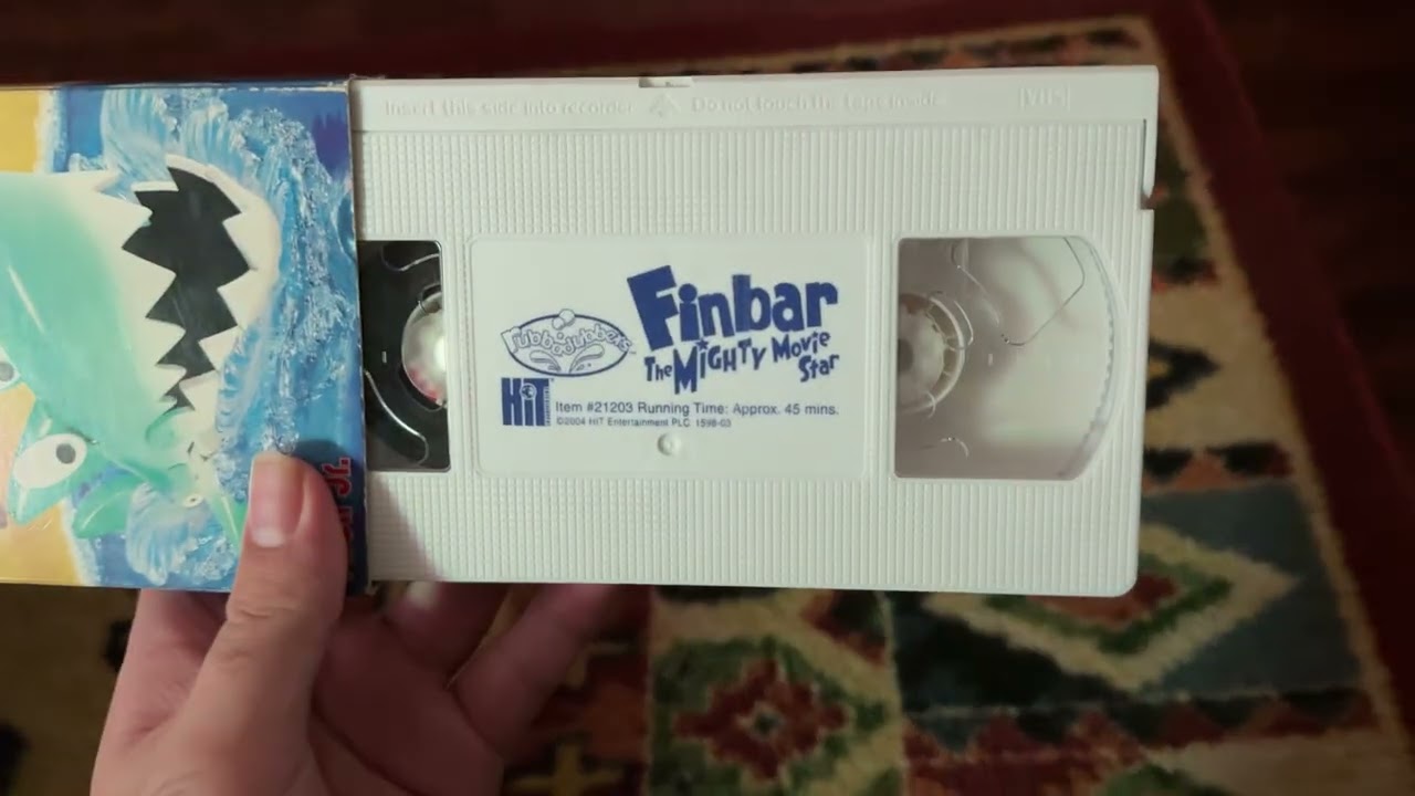 Rubbadubbers: Finbar The Mighty Movie Star 2004 Screener VHS 