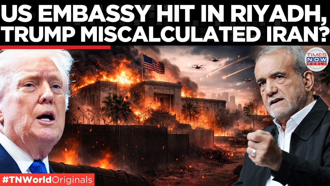 RIYADH HIT: Iran Bombs US Embassy, Trump Vows Retaliation 