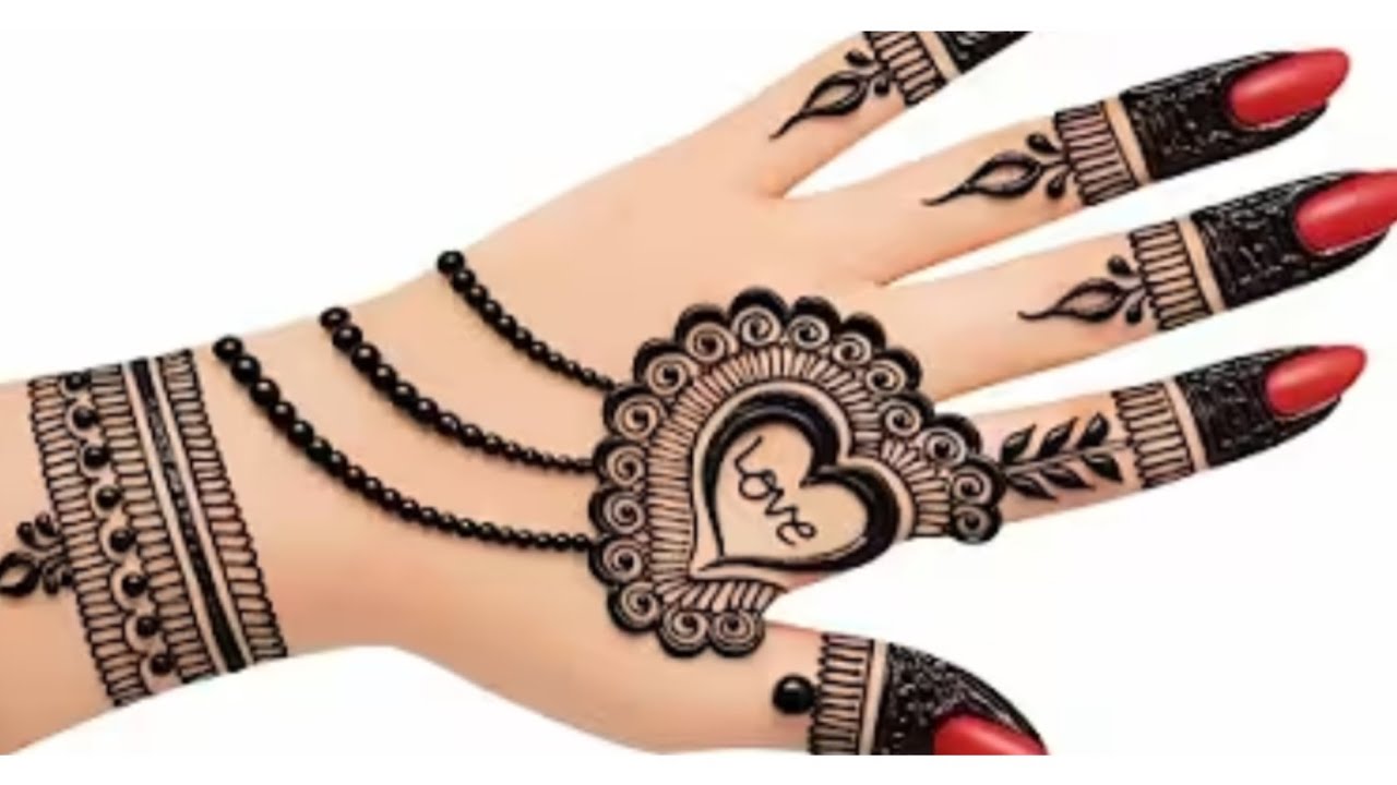 Simple Mehndi Design for Beginners 2025 | Latest Mehndi Tutorial Step by Step | mehndi ki design