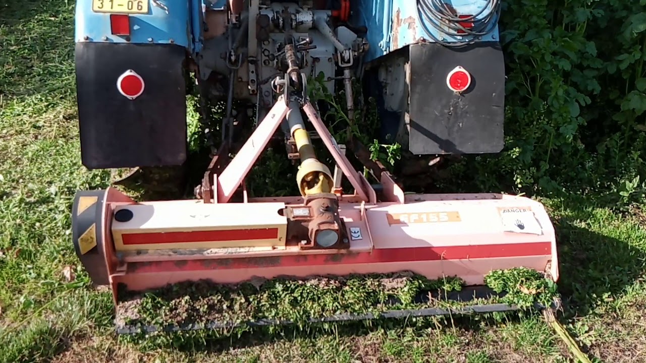 Zetor 3011 - zelené hnojení, mulčování hořčice před orbou 2019