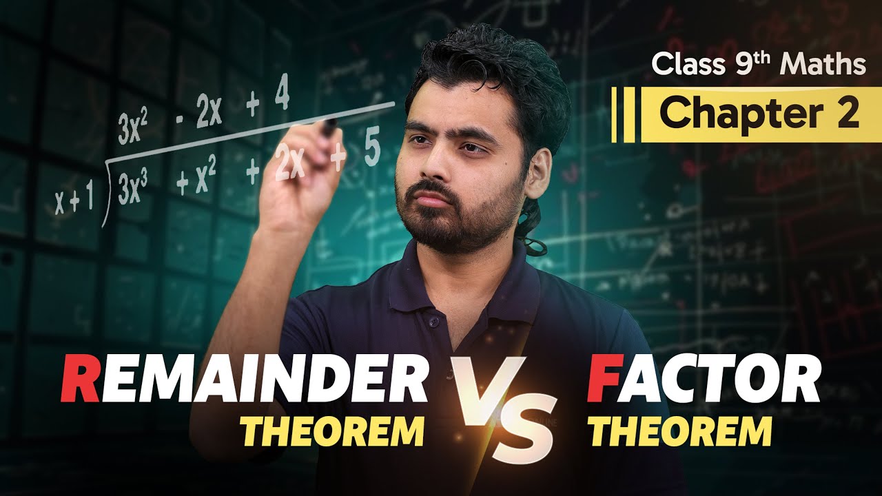 Remainder Theorem & Factor Theorem | CBSE Class 9 Maths Chapter 2 | ALLEN Online