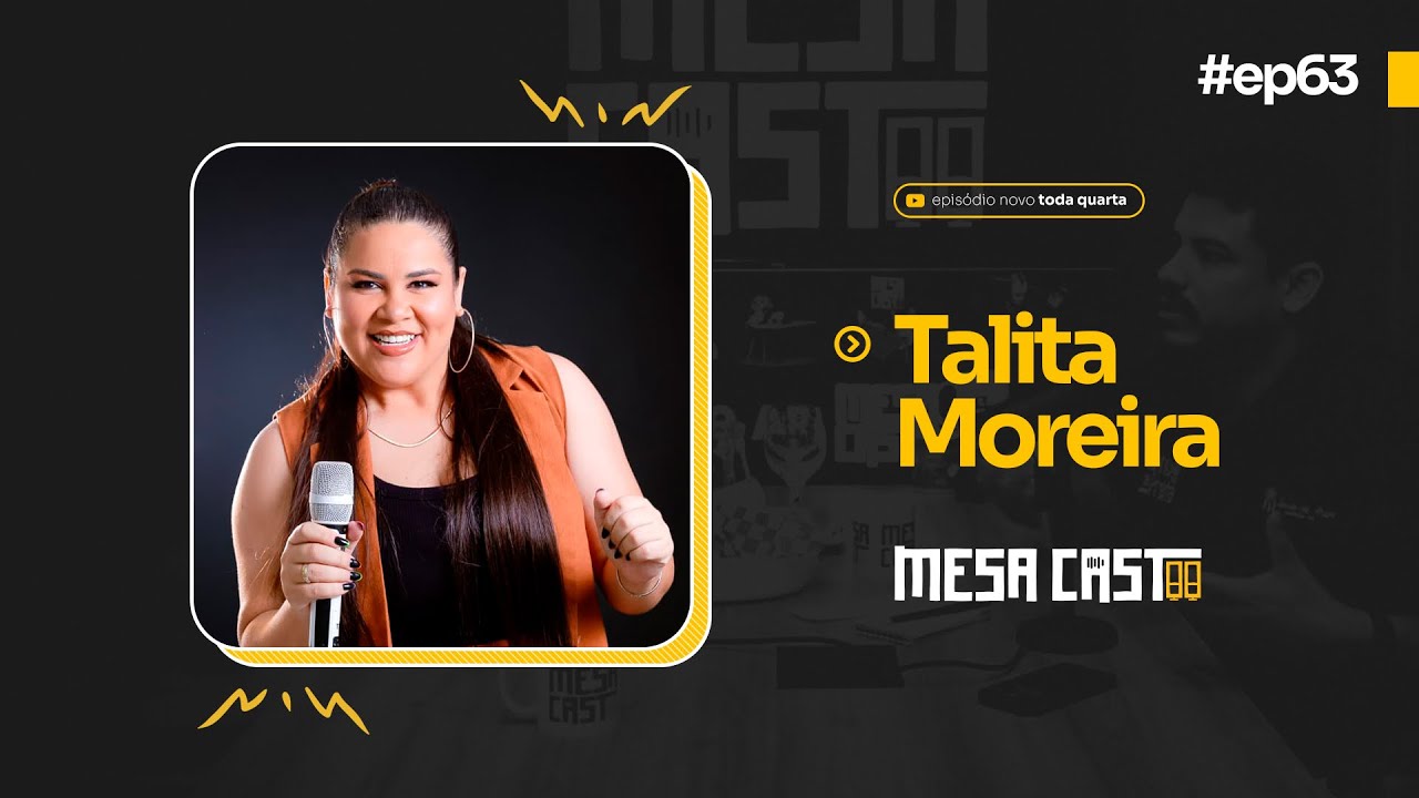 #MesaCast88 - #podcast #epis&oacute;dio63 - [Talita Moreira]