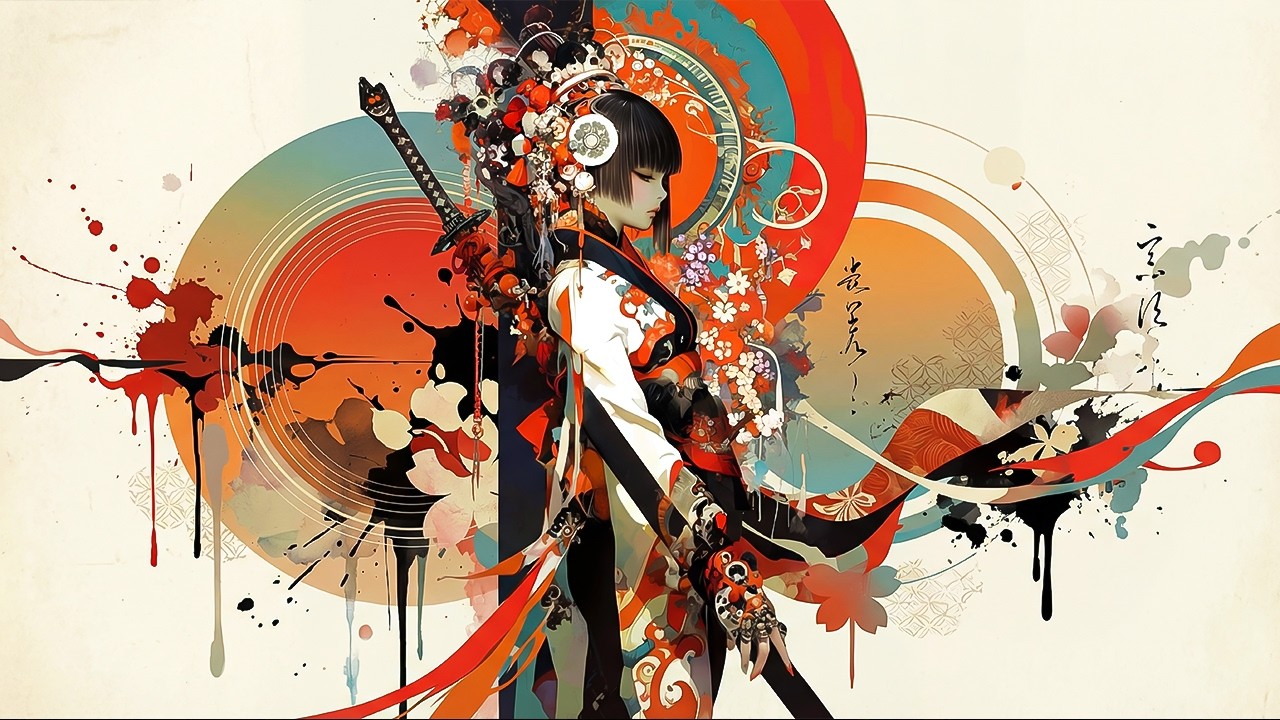 Japanese Dark Ambient Instrumental | Beneath the Red Sun, the Blade Remains | 紅き陽の下、刃は沈黙する
