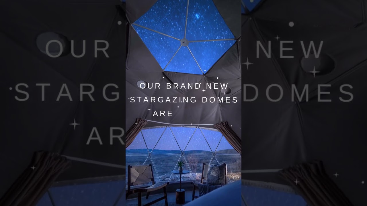 NEW Stargazing Domes at The Summit at Big Bend #terlingua #bigbend #bigbendnationalpark #glamping