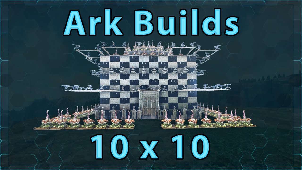 Ark Builds - 10x10 With Breeding Room