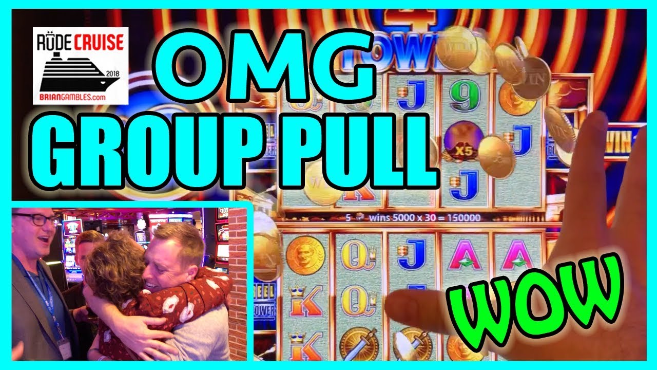 🛳🎰 OMG Amazing 500xBet GROUP PULL JACKPOT! ➡ Aboard the 'RUDIES' Princess!🎉💰 ✦ BC Slot Cruise