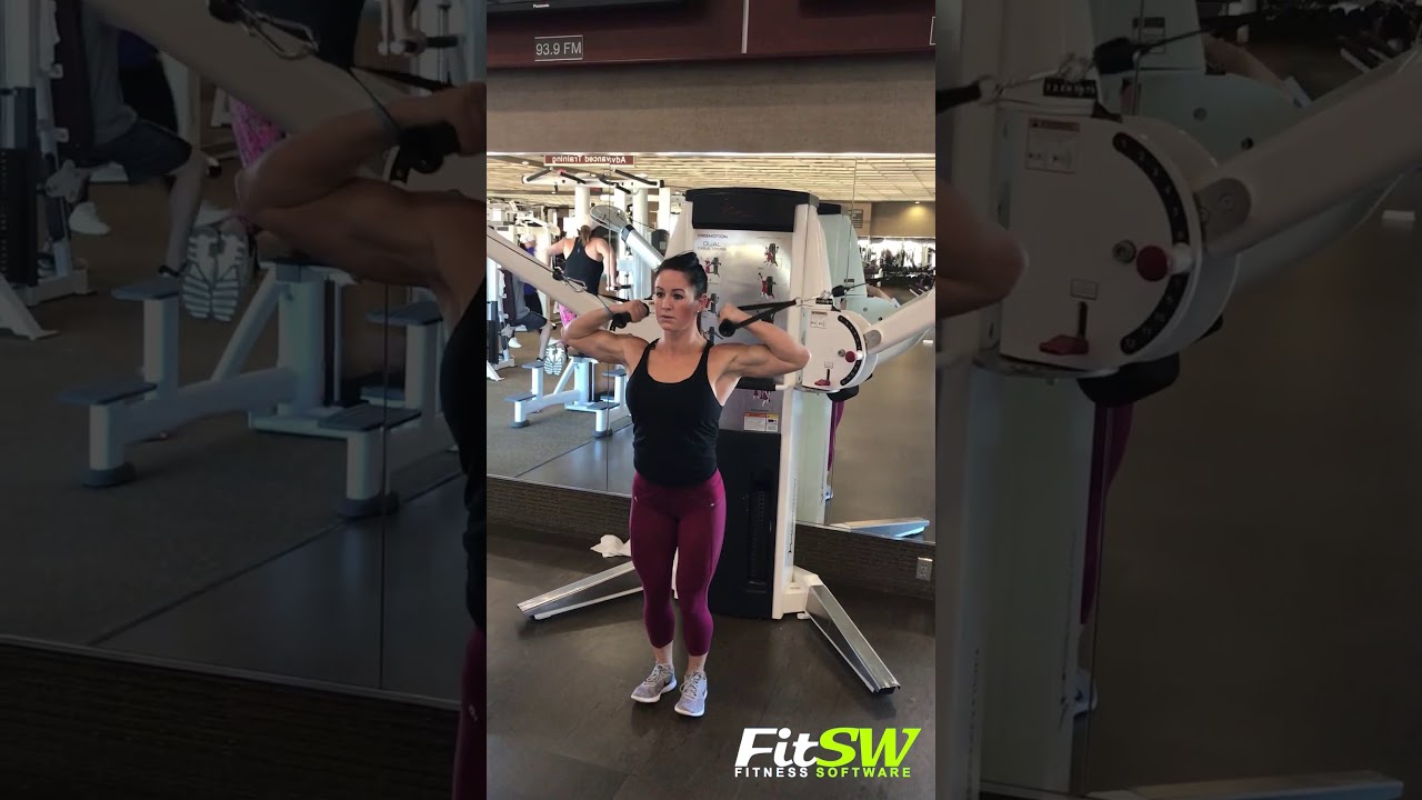 High Cable Curls: Exercise Demo How-to