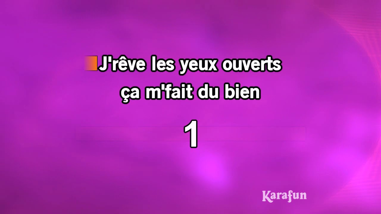 Karaoké Les yeux ouverts - Enzo Enzo *