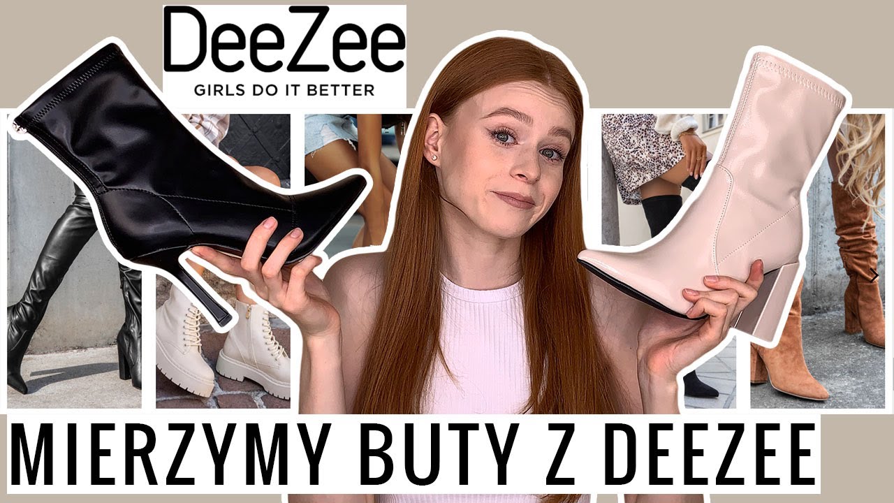 MIERZYMY botki i kozaki z DEEZEE | Haul TRY ON | Caamam