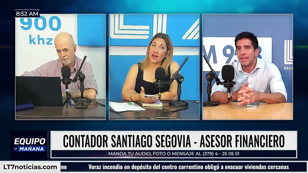 La semana económica con el Contador Santiago Segovia