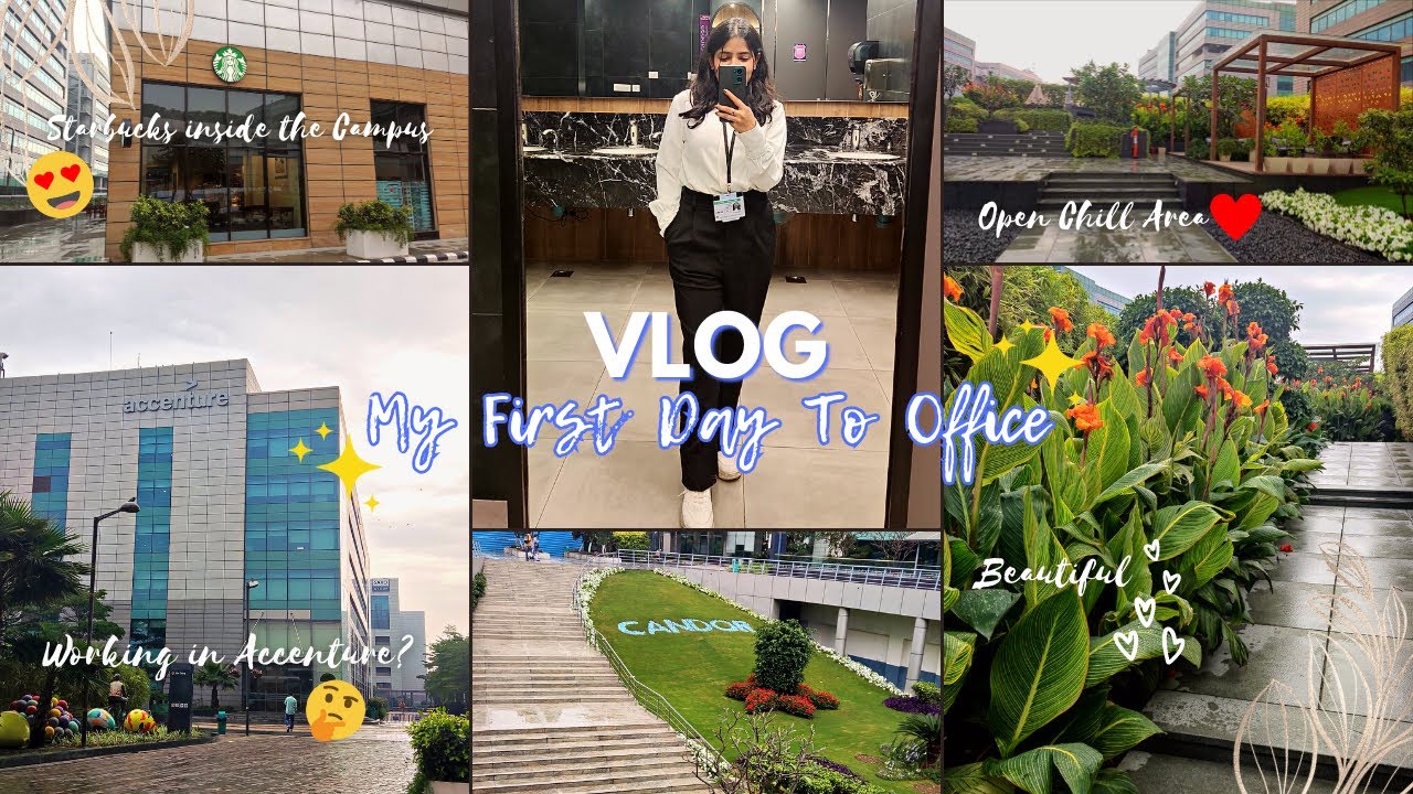 My First Day at @Accenture Gurugram Office😍 | Office Tour | Work from Office | Prakrati Tiwari