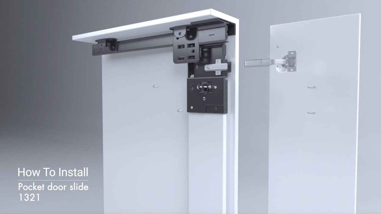 How to Install an Accuride 1321 Pro Pocket Slide