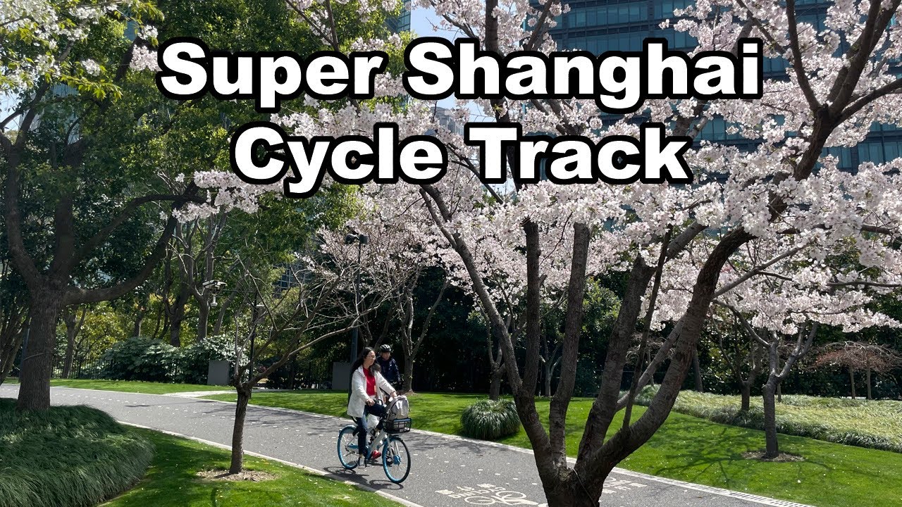 Shanghai Blossom, the North section of the East Bund cycle path