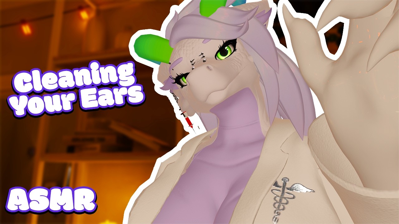 [Furry ASMR] Dragon Nurse Cleans Your Ears (Roleplay)