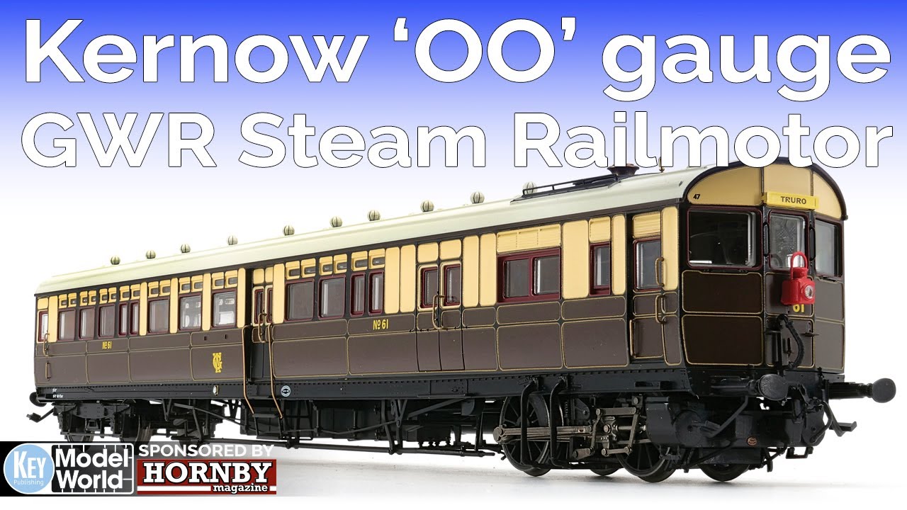 HM202 Kernow 'OO' gauge GWR Steam Railmotor