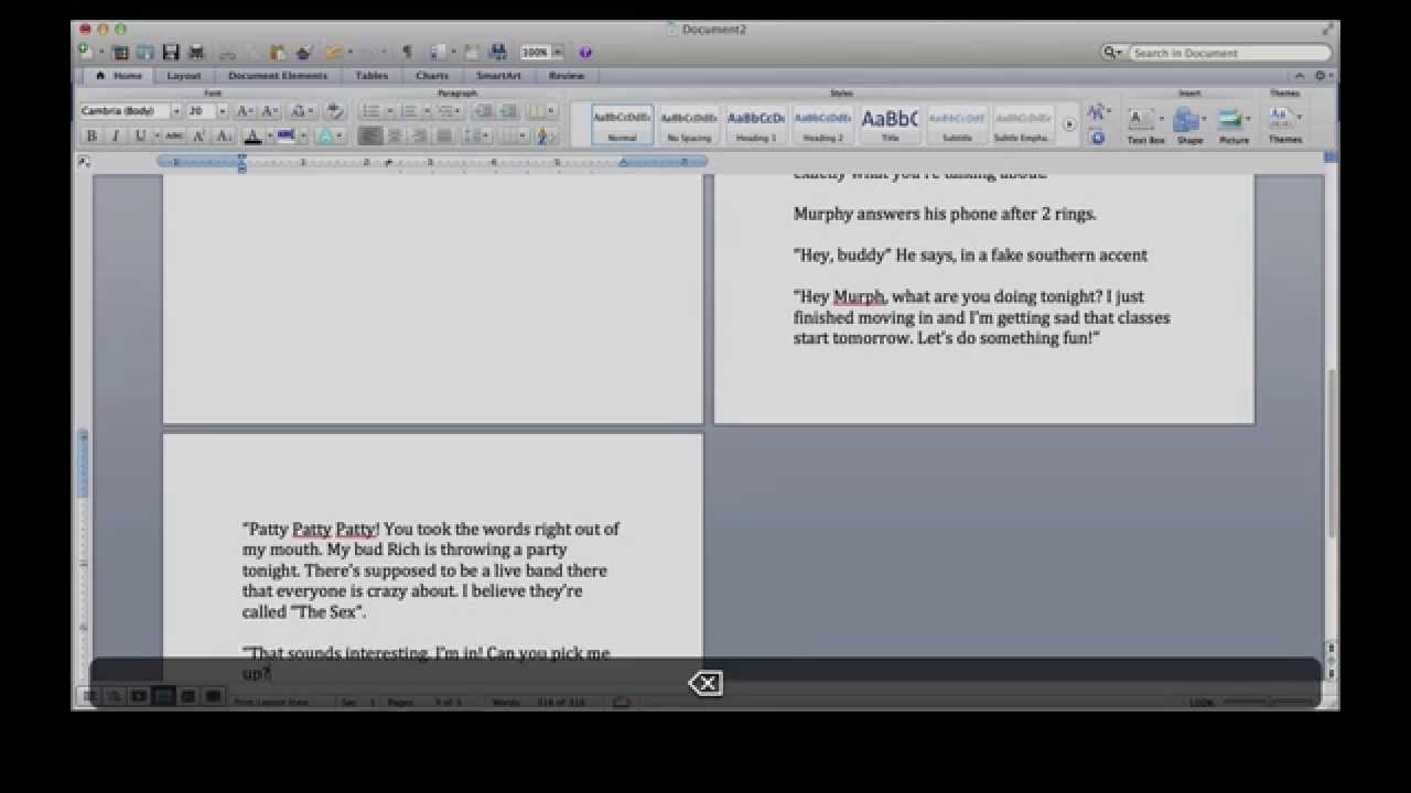 ASMR Storytelling with typing #2