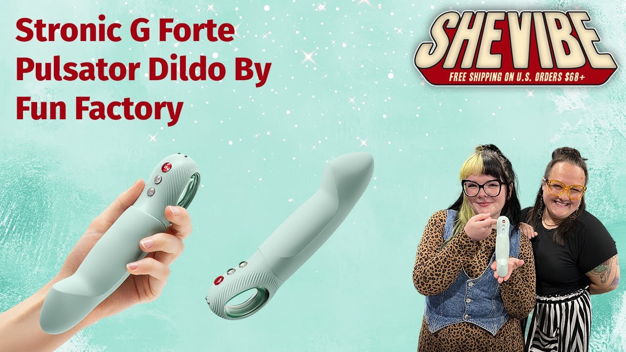 Stronic G Forte Pulsator Dildo By Fun Factory | SheVibe