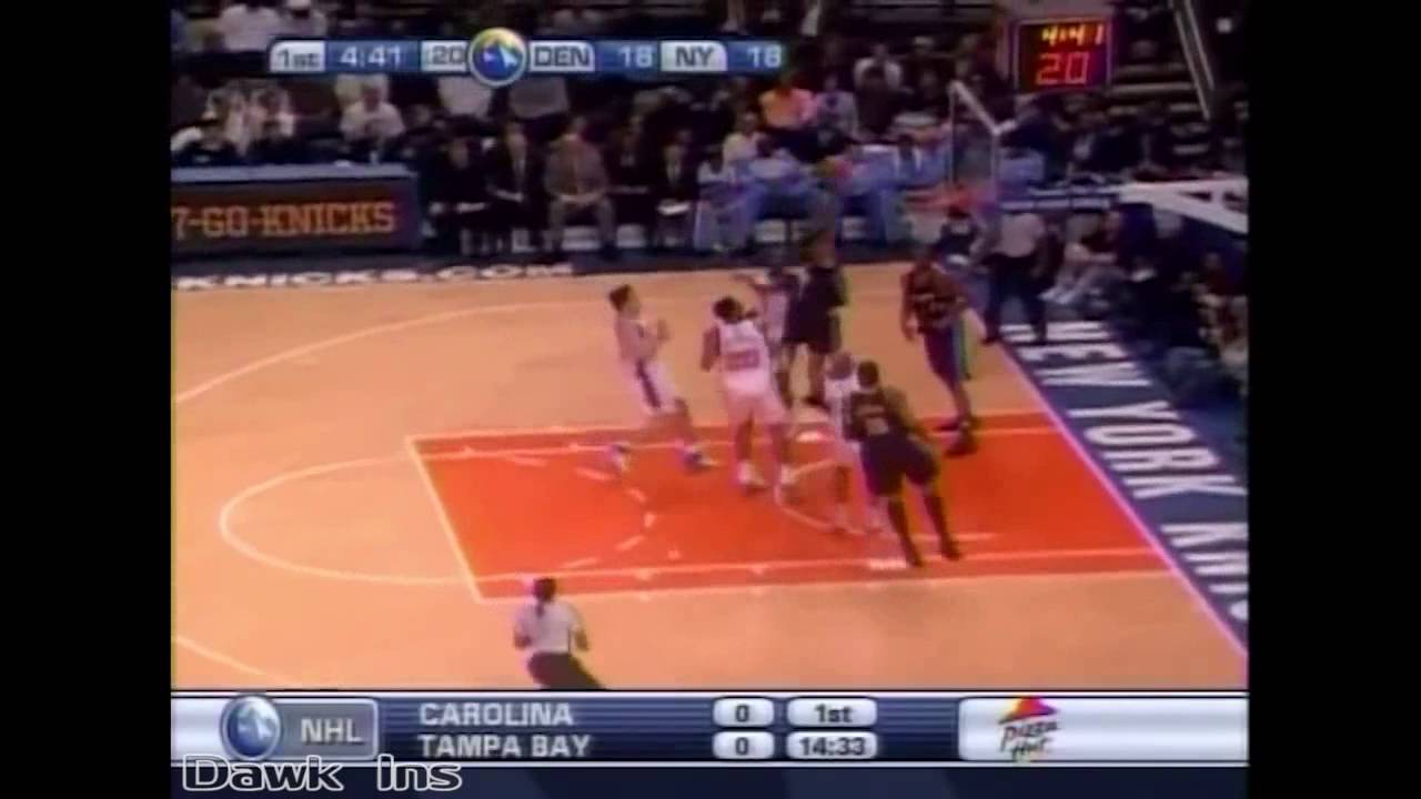 Knicks Nuggets Brawl 2006 (Carmelo fight and flight)