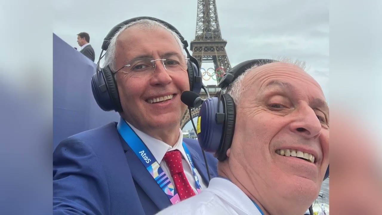 Franco Bragagna di ritorno dalle sue ultime olimpiadi (come commentatore)