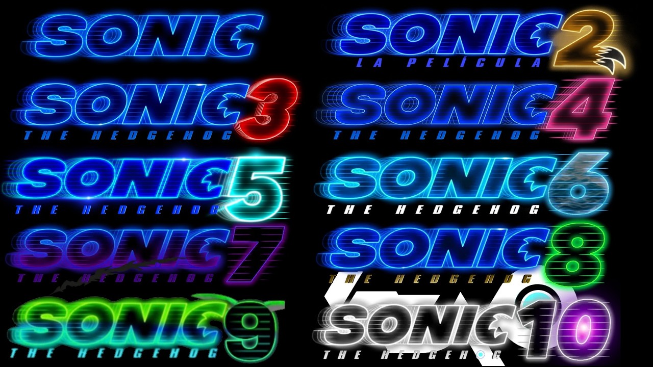TODAS LAS PELICULAS DE SONIC Desde Sonic 1 hasta Sonic 10