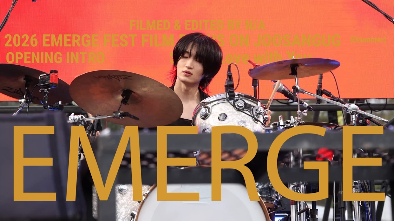 [4K] 20260228 Opening Intro + 아직도 사랑하면 안되는 건가요 Redoor 리도어 주상욱 focus @ EMERGE FEST 타이중 대만