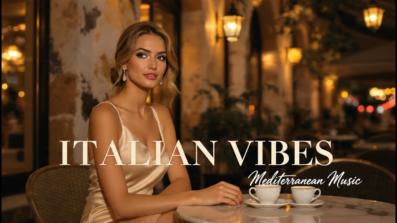 Golden Hour Italy 🇮🇹 Mediterranean Music 2+ Hours | Lake Como & Amalfi Coast 4K Relaxing Ambience