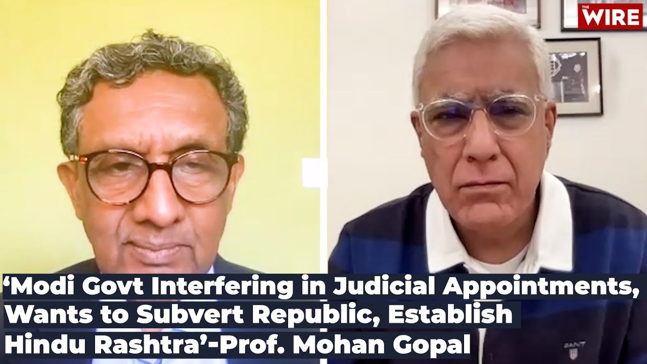 ‘Modi Govt Interfering in Judicial Appointments, Wants to Subvert Republic, Establish Hindu Rashtra’