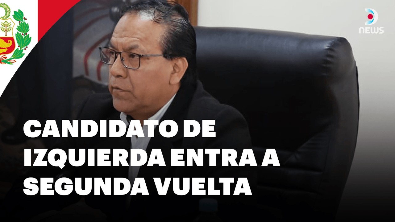 🇵🇪 Sorpresa en Per&uacute;: la izquierda entra al balotaje y crece la tensi&oacute;n electoral | DNews